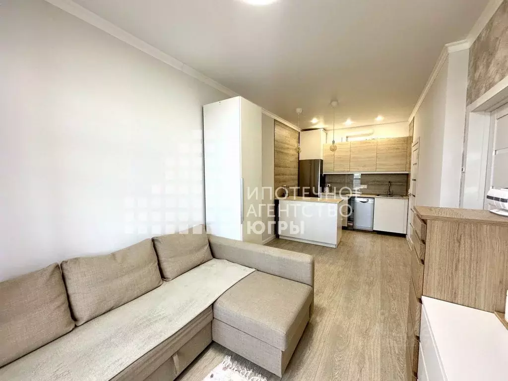 1-к кв. Ханты-Мансийский АО, Ханты-Мансийск Комсомольская ул., 56 ... - Фото 2