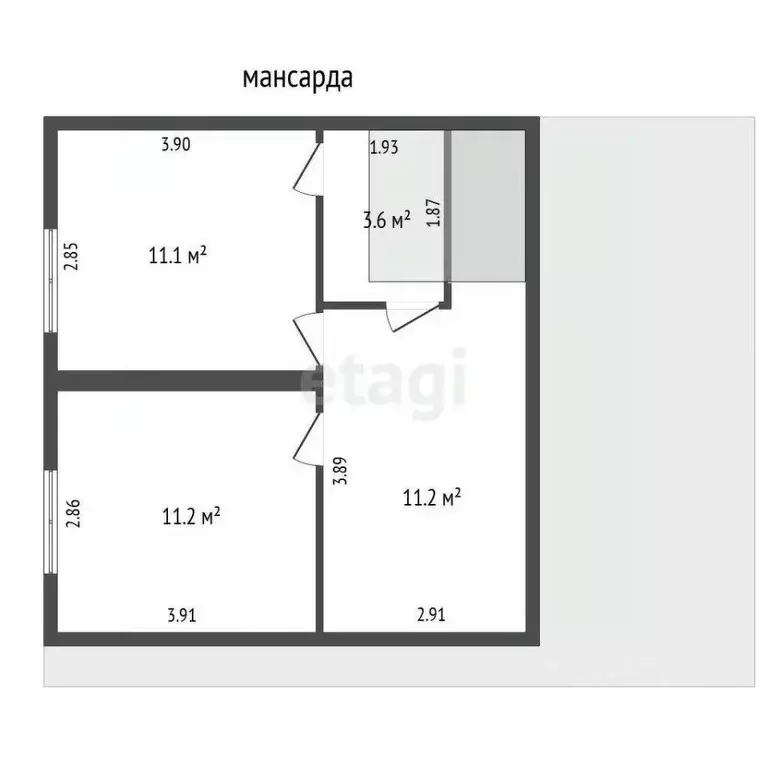 Дом в Калужская область, с. Совхоз Боровский ул. Веселая, 8 (120 м) - Фото 2