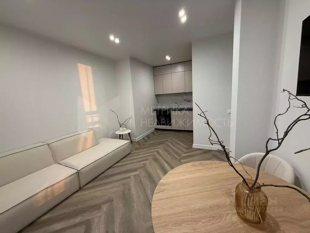 1-к кв. Тюменская область, Тюмень ул. Константина Посьета, 6 (38.0 м) - Фото 1