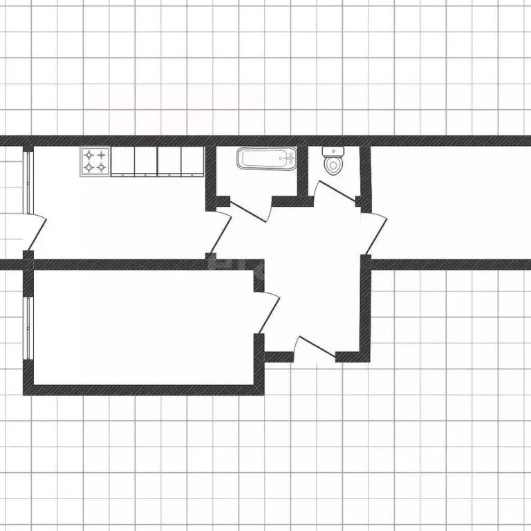 2-к кв. Белгородская область, Белгородский район, пос. Майский ул. ... - Фото 2
