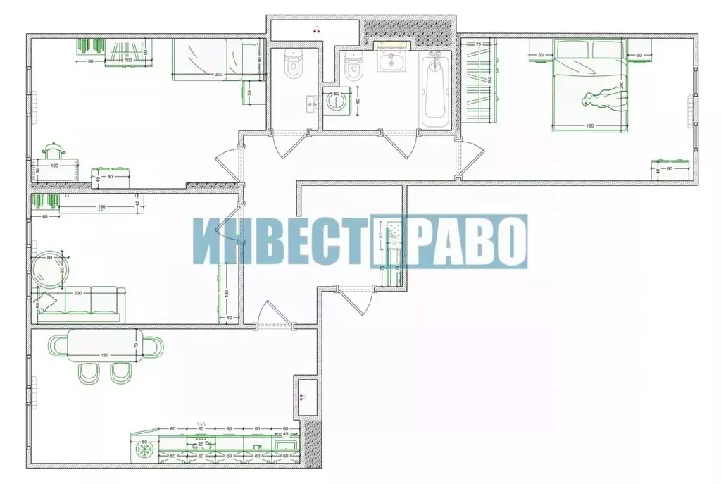 3-к кв. Москва Ленинградское ш., 229Ак1 (78.7 м) - Фото 2