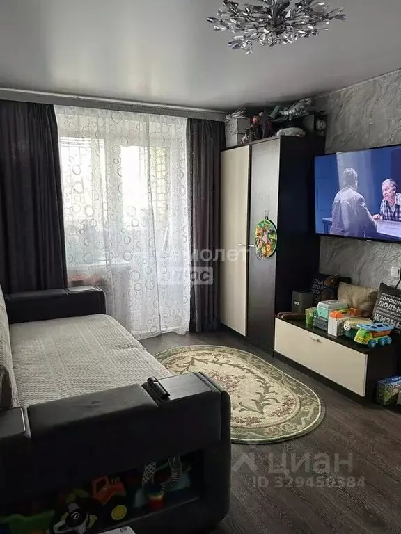 1-к кв. Липецкая область, Липецк Школьная ул., 24 (32.7 м) - Фото 1