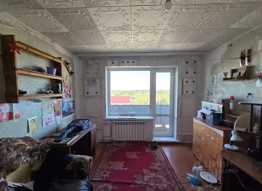 2-к кв. Омская область, Шербакуль рп  (50.0 м) - Фото 2