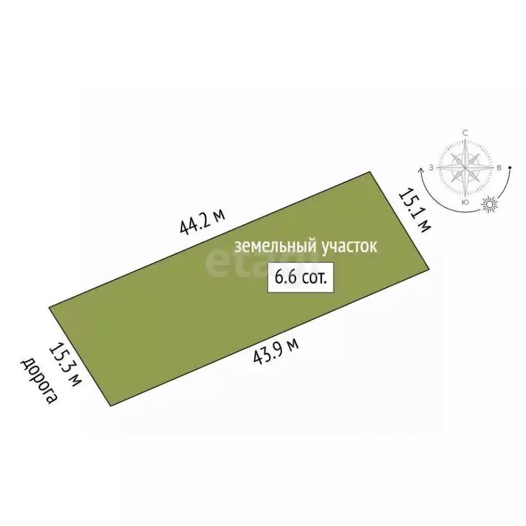 Участок в Крым, Кировский район, Первомайское с/пос, Заря СНТ ул. ... - Фото 2