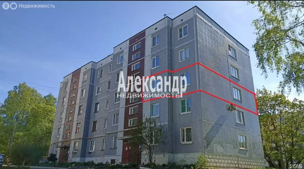 2-комнатная квартира: Выборг, Приморская улица, 54 (53.5 м) - Фото 2