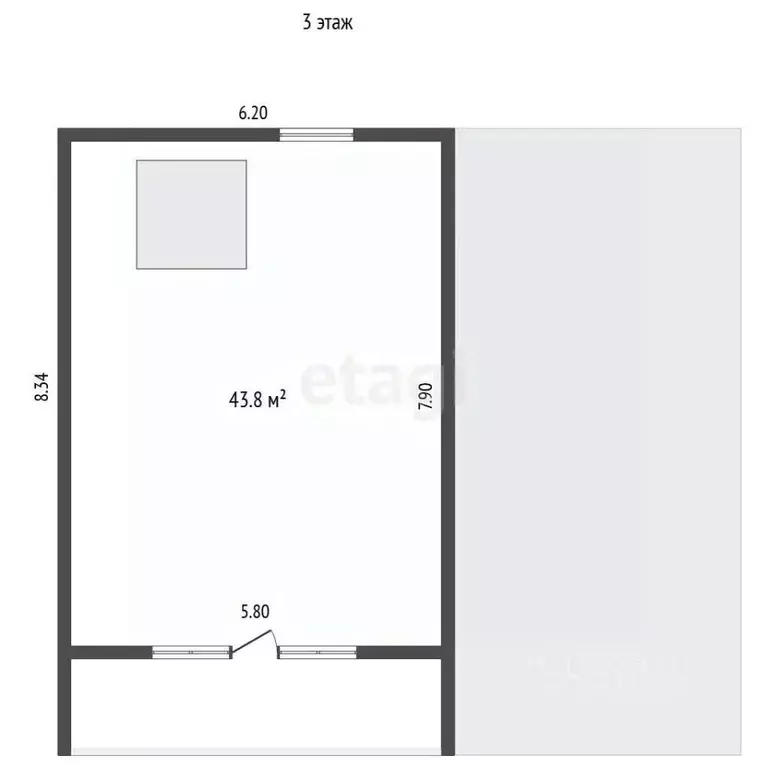 Дом в Астраханская область, Астрахань ул. Маркина, 72/1 (207 м) - Фото 2