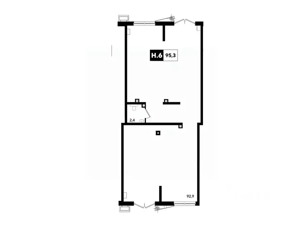 Помещение свободного назначения в Краснодарский край, Краснодар Парк ... - Фото 1