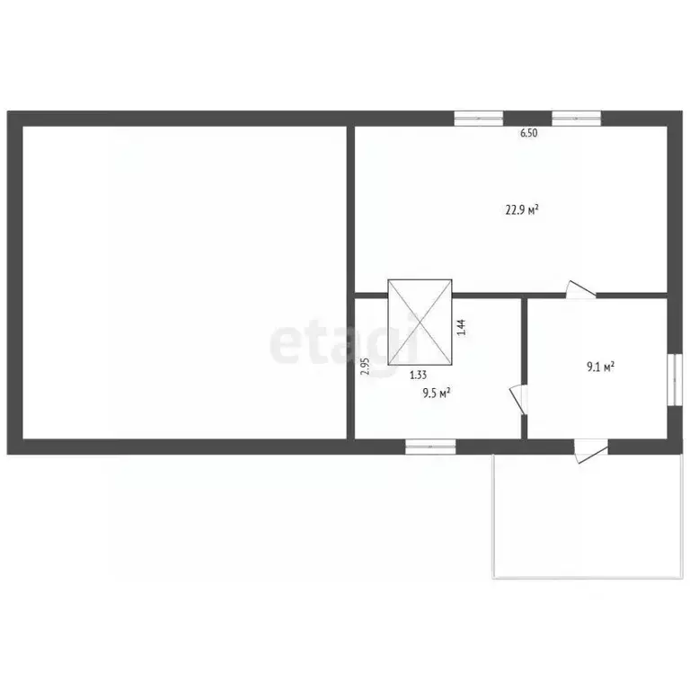 Дом в Тюменская область, Нижнетавдинский муниципальный округ, с. ... - Фото 2