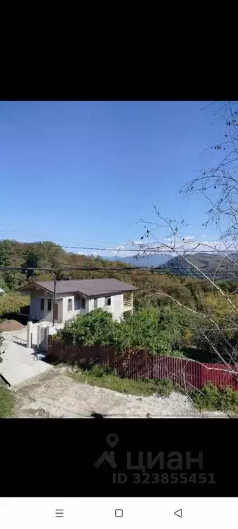 Дом в Краснодарский край, Сочи городской округ, с. Каштаны ул. ... - Фото 1