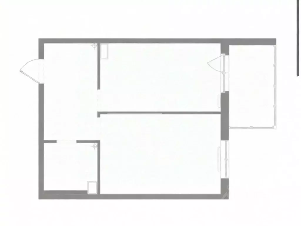 1-к кв. Московская область, Красногорск ул. Игоря Мерлушкина, 10 (41.8 ... - Фото 2