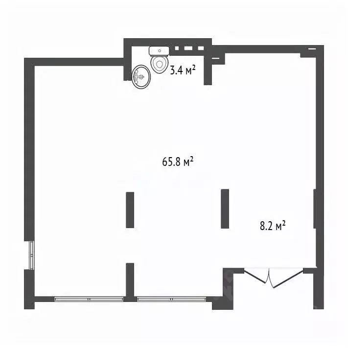 Помещение свободного назначения в Тюменская область, Тюменский ... - Фото 2