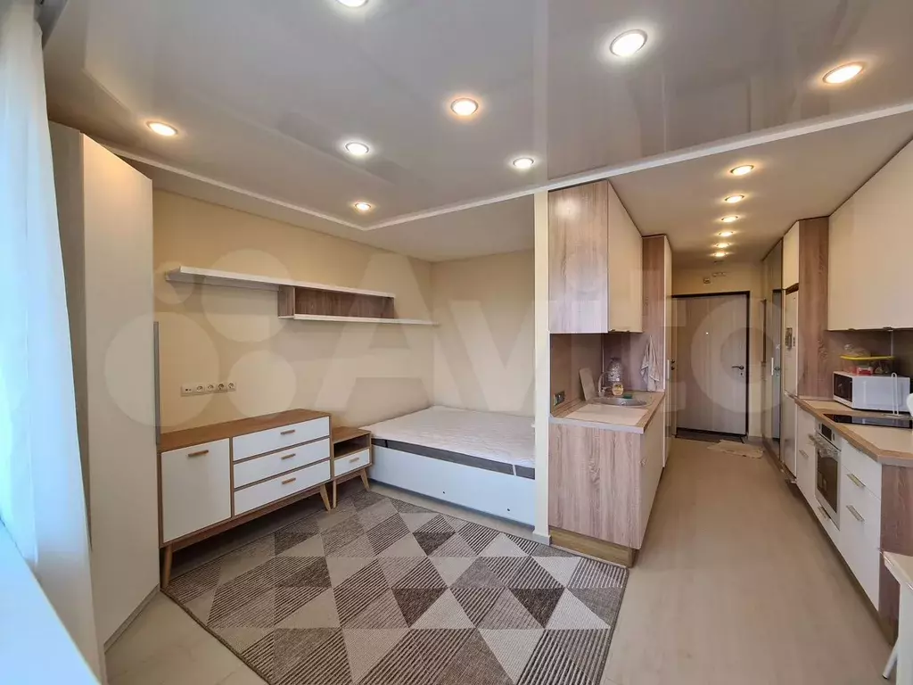 Квартира-студия, 28 м, 24/25 эт. - Фото 1