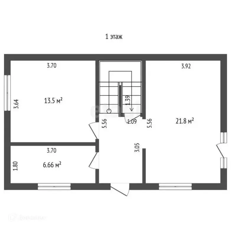 Дом в село Борисовка, Клюквенный переулок, 15 (105 м) - Фото 2