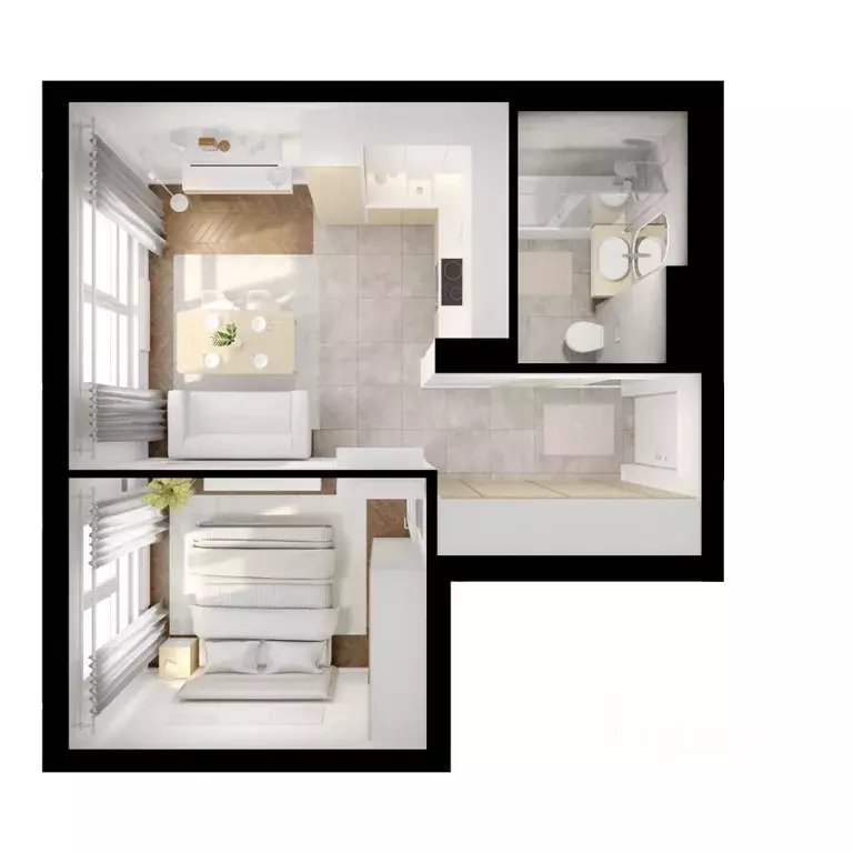 1-к кв. Москва Барклая 6 жилой комплекс, к6 (36.0 м) - Фото 2