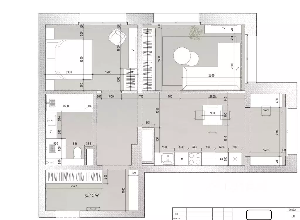 2-к кв. Иркутская область, Иркутск Байкальская ул., 87 (65.0 м) - Фото 1