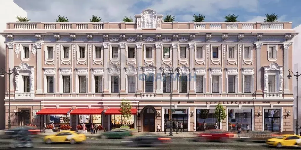 Помещение свободного назначения в Москва Тверская ул., 14 (461 м) - Фото 1