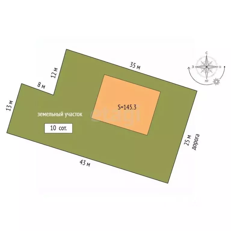 Дом в Татарстан, Тукаевский район, с. Калмаш  (145 м) - Фото 1