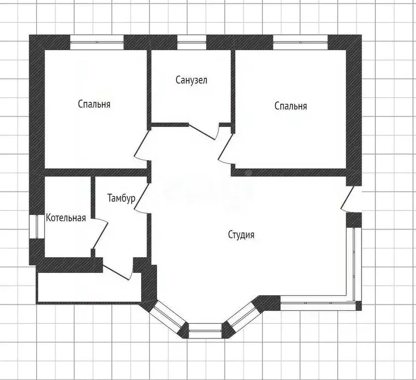 Дом в Приморский край, Артем Орбита мкр, 121 (110 м) - Фото 1