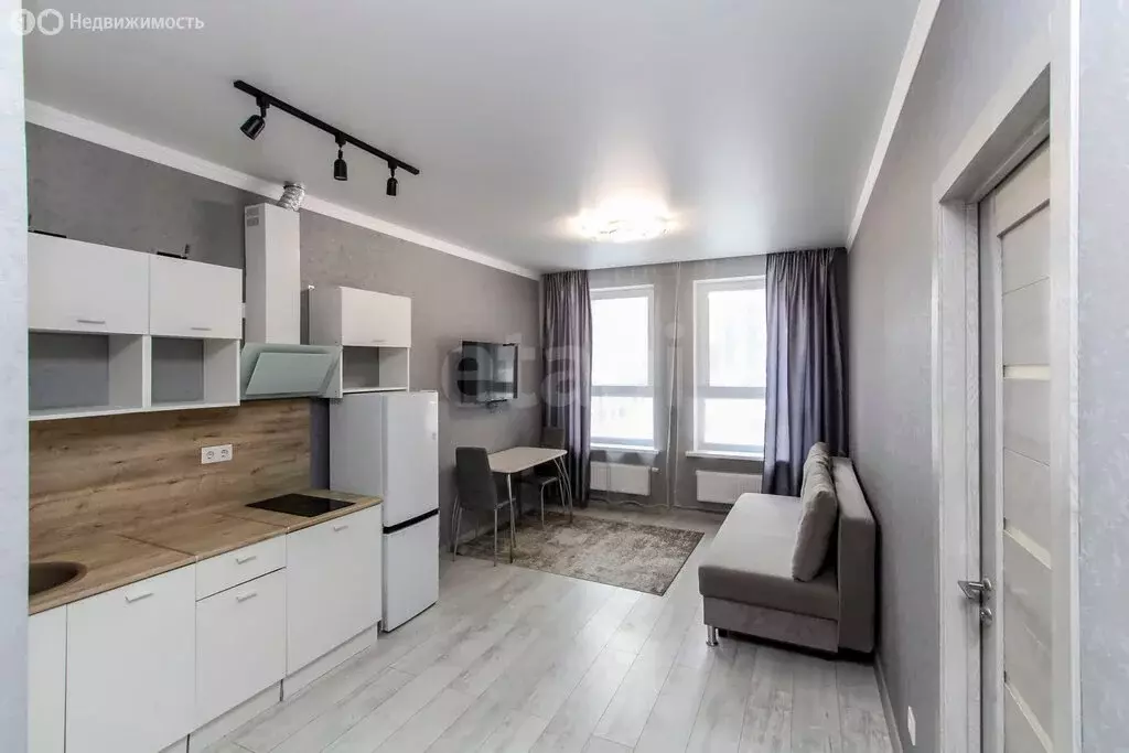 1-комнатная квартира: Тюмень, улица Пожарных и Спасателей, 14 (41.6 м) - Фото 2