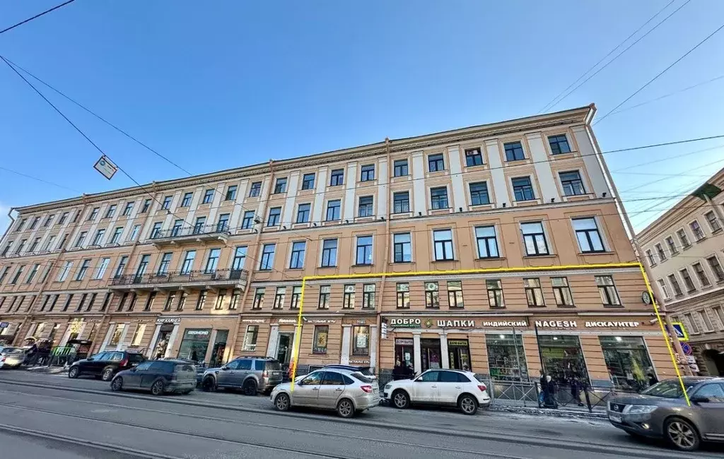 Помещение свободного назначения в Санкт-Петербург Садовая ул., 42 (887 ... - Фото 1