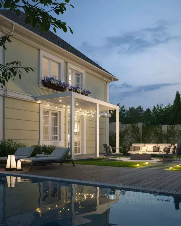 Коттедж в Крым, Симферопольский район, Трудовское с/пос, Династия кп  ... - Фото 1