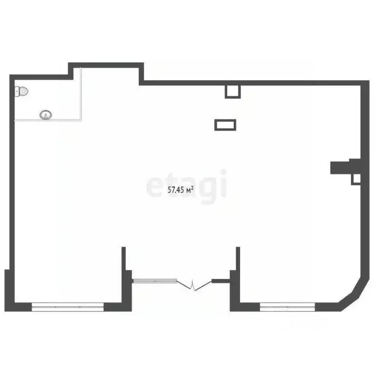 Помещение свободного назначения в Тюменская область, Тюмень ул. Андрея ... - Фото 2