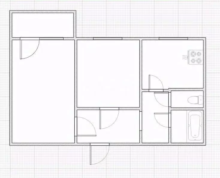 2-к кв. Костромская область, Нерехта ул. Кирова, 39 (50.2 м) - Фото 1