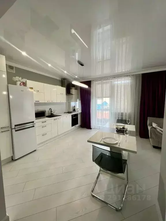 1-к кв. Калининградская область, Калининград ул. Менделеева, 61Г (70.0 ... - Фото 2