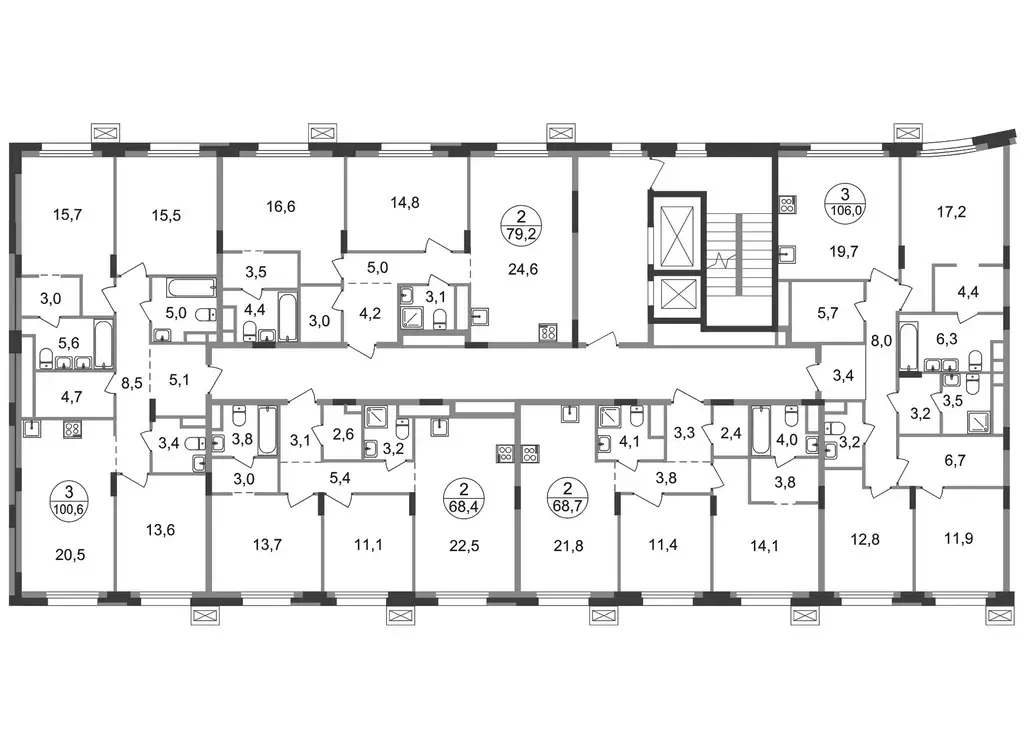 2-к кв. Московская область, Одинцовский городской округ, Заречье пгт ... - Фото 2