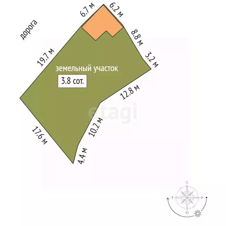 Участок в Нижегородская область, Нижний Новгород Сахарный Дол-2 СТ, 44 ... - Фото 2