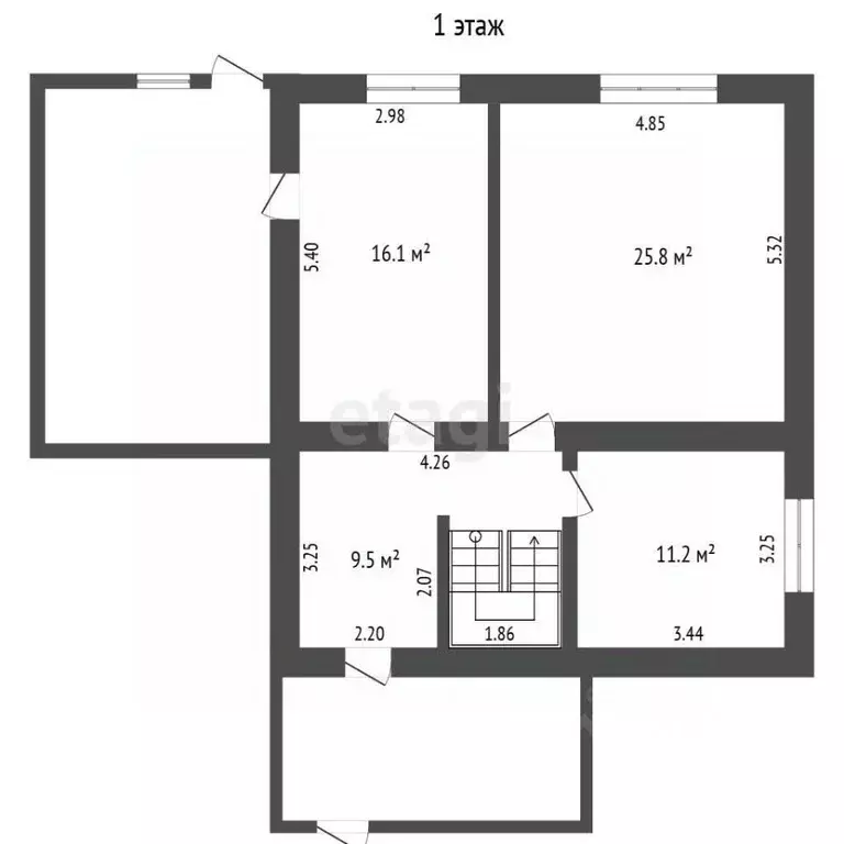 Дом в Кемеровская область, Кемерово ул. 1-я Горняцкая (194 м) - Фото 2