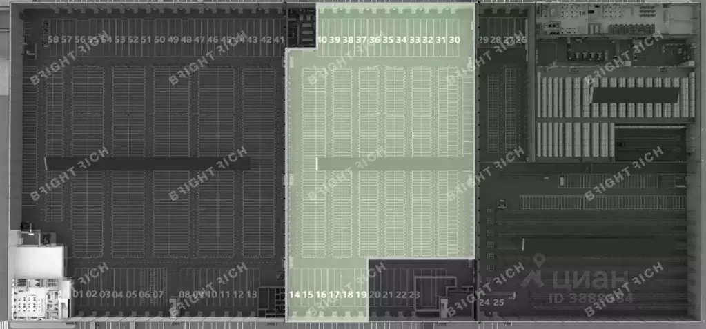 Склад в Калужская область, Боровский район, Ворсино с/пос, Ворсино ... - Фото 2