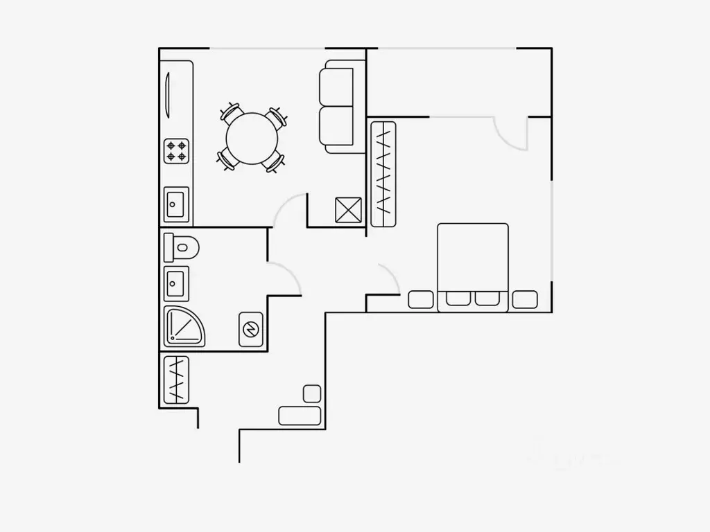 2-к кв. Москва ул. Берзарина, 30 (45.0 м) - Фото 2