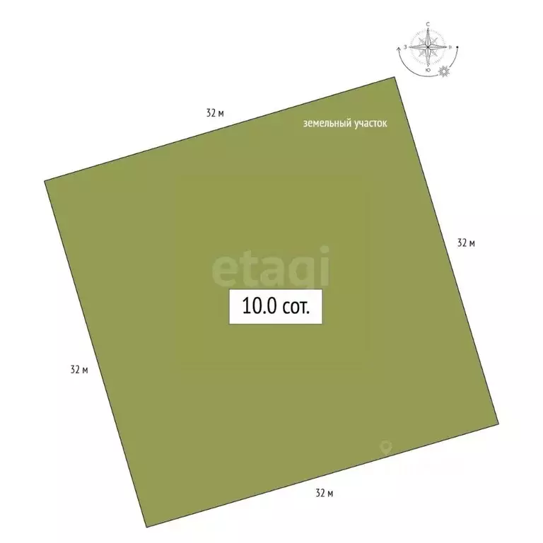 Участок в Алтай, Майминский район, Поселок филиал ул. Молодежная (10.0 ... - Фото 2