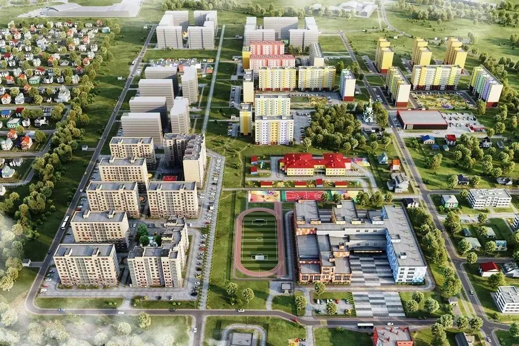 2-к кв. Калининградская область, Калининград бул. Борисовский, 13к2 ... - Фото 1