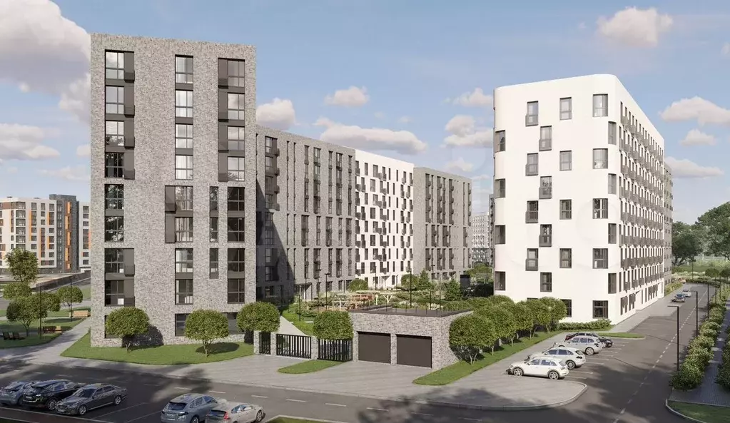 2-к. квартира, 69 м, 4/9 эт. - Фото 1