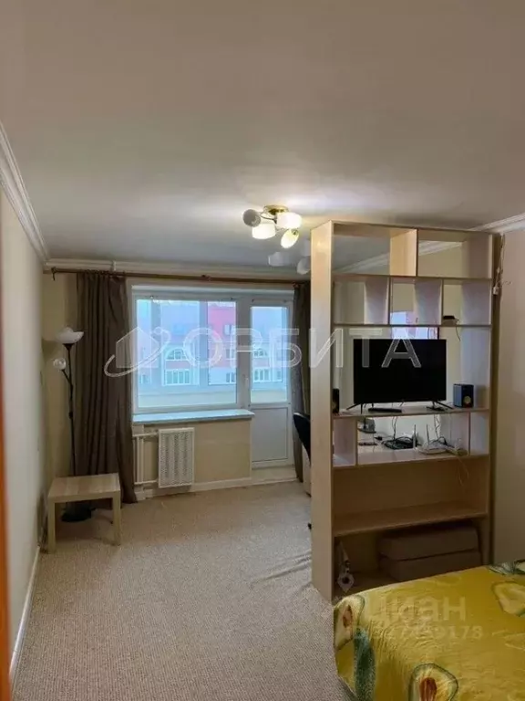 1-к кв. Тюменская область, Тюмень 6-й мкр, ул. Валерии Гнаровской, ... - Фото 2