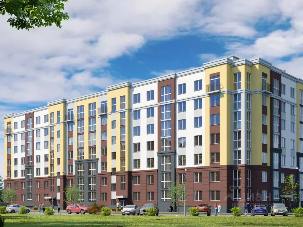 2-к кв. Калининградская область, Гурьевск бул. Рижский, 2А (58.25 м) - Фото 0