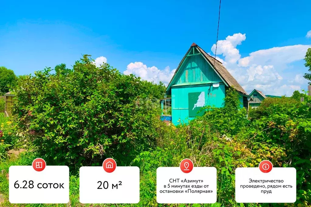 Дом в Хабаровский край, Хабаровский район, Мичуринское с/пос, Азимут ... - Фото 2