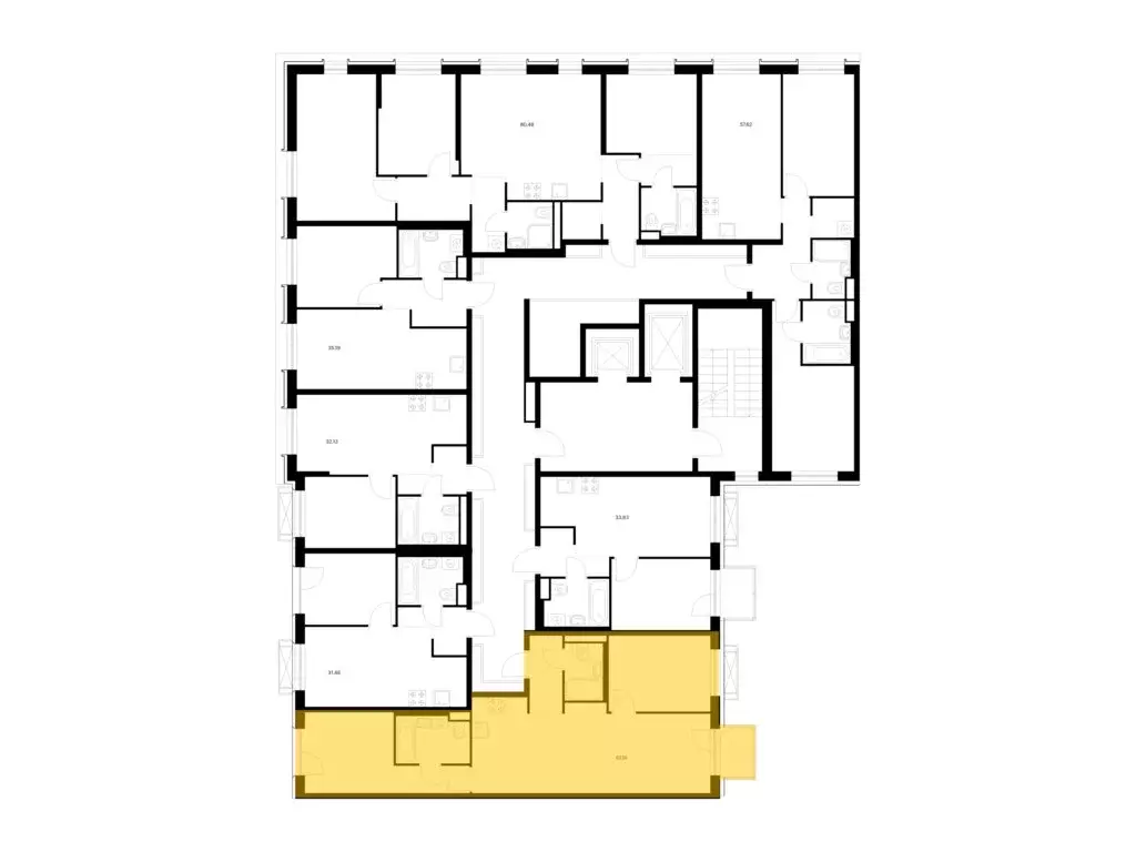 2-комнатная квартира: Улан-Удэ, Советская улица, 6/2 (61.16 м) - Фото 2