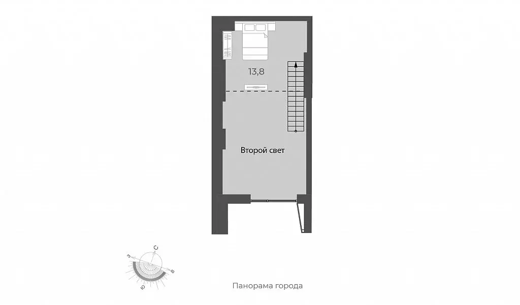 1-комнатная квартира: Новосибирск, улица Аэропорт, 60 (49 м) - Фото 1