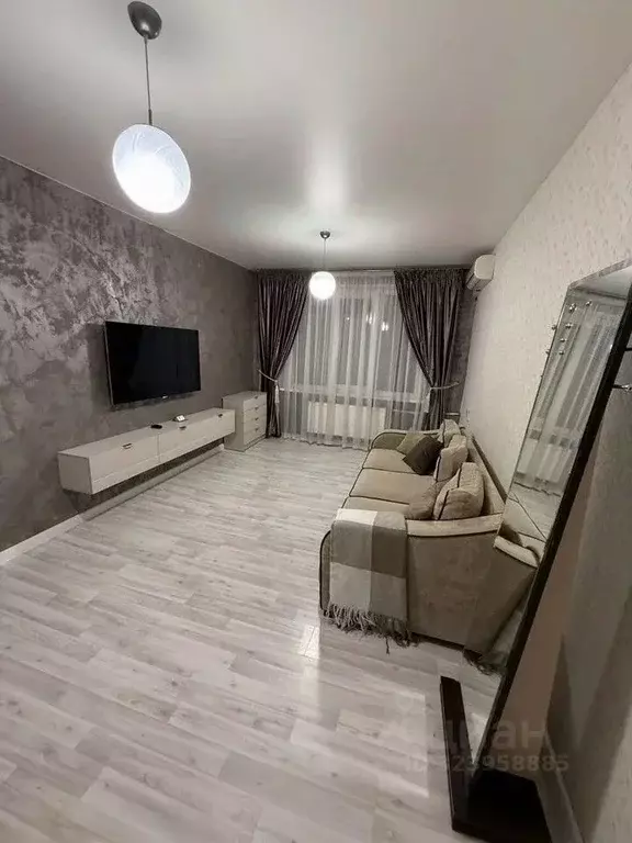 2-к кв. Татарстан, Казань ул. Нурсултана Назарбаева, 60 (44.0 м) - Фото 1