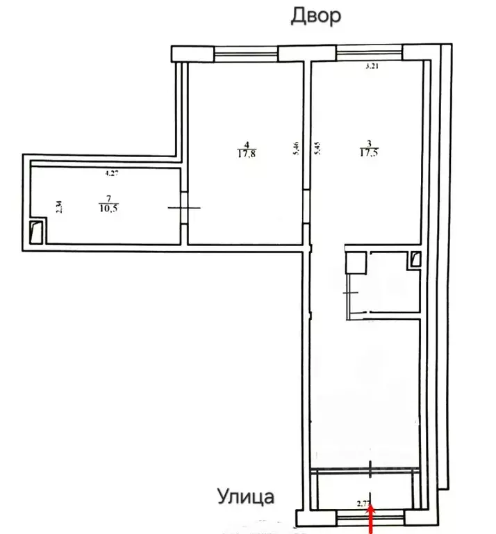 Помещение свободного назначения в Москва ул. Генерала Белова, 28к3 (67 ... - Фото 2