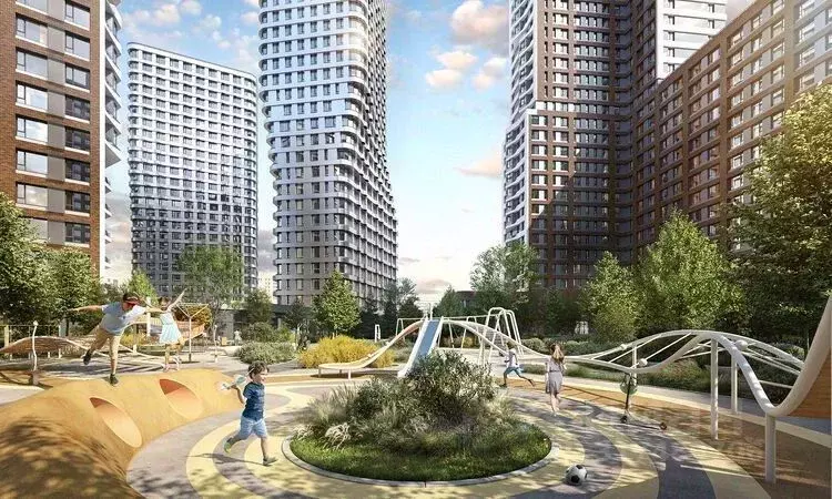 1-к кв. Москва Символ жилой комплекс (44.0 м) - Фото 1