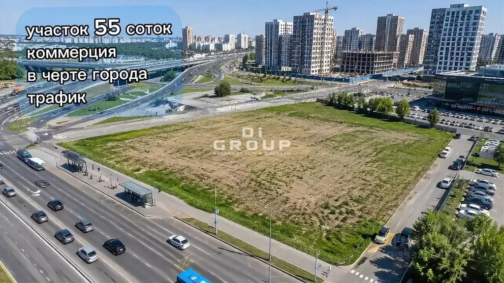 Участок в Татарстан, Казань ул. Хади Атласи, 15 (55.0 сот.) - Фото 1