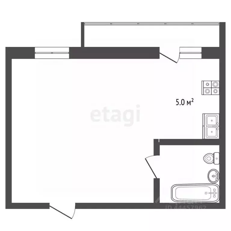 Студия Челябинская область, Челябинский городской округ, пос. ... - Фото 2