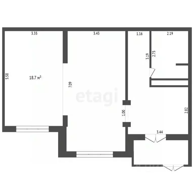 Помещение свободного назначения в Тюменская область, Тюменский ... - Фото 2