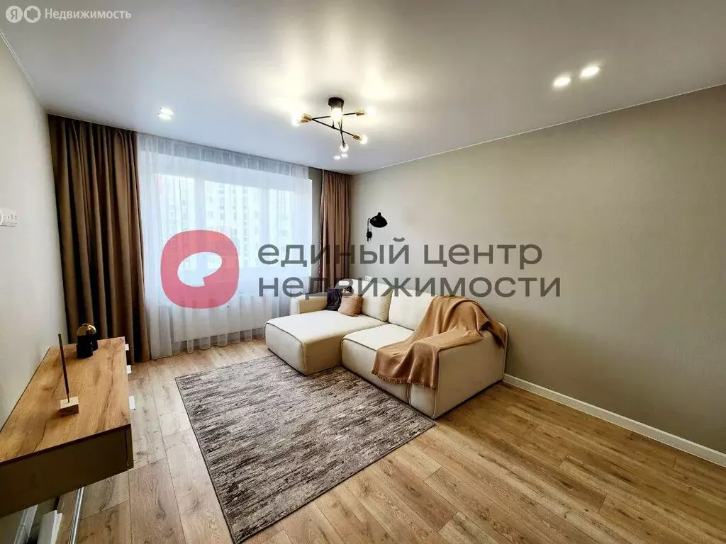 1-комнатная квартира: Патрушева, улица Михаила Лермонтова, 3 (41 м) - Фото 1