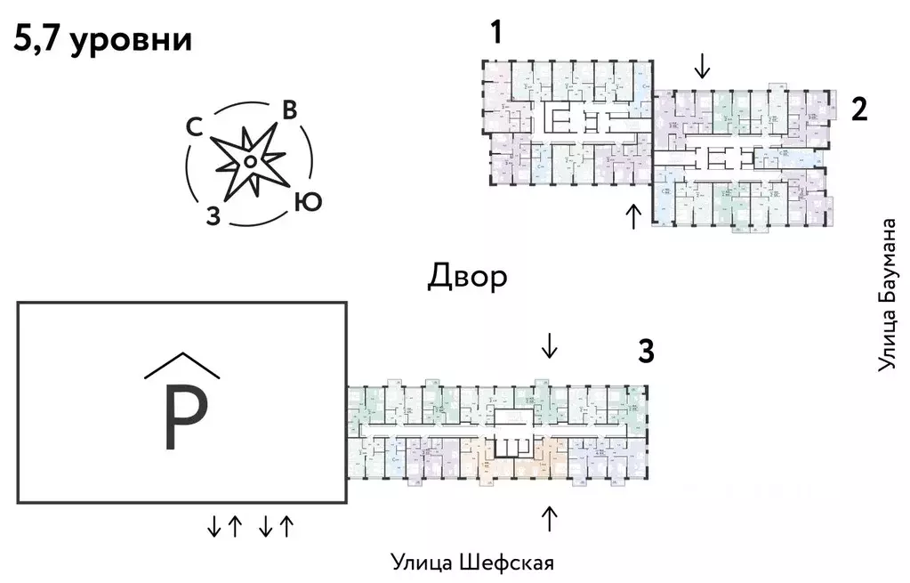 4-к кв. Свердловская область, Екатеринбург ул. Шефская, 22А (88.13 м) - Фото 2
