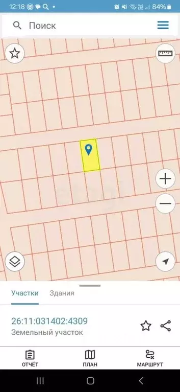 Участок в Ставропольский край, Ставрополь № 19 мкр,  (6.28 сот.) - Фото 2